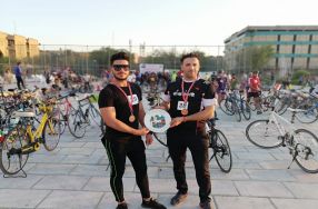 مهرجان الجامعه المستنصرية الأول للدراجات ا� ...